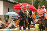 Laos - festiwal w Muang Sing 7